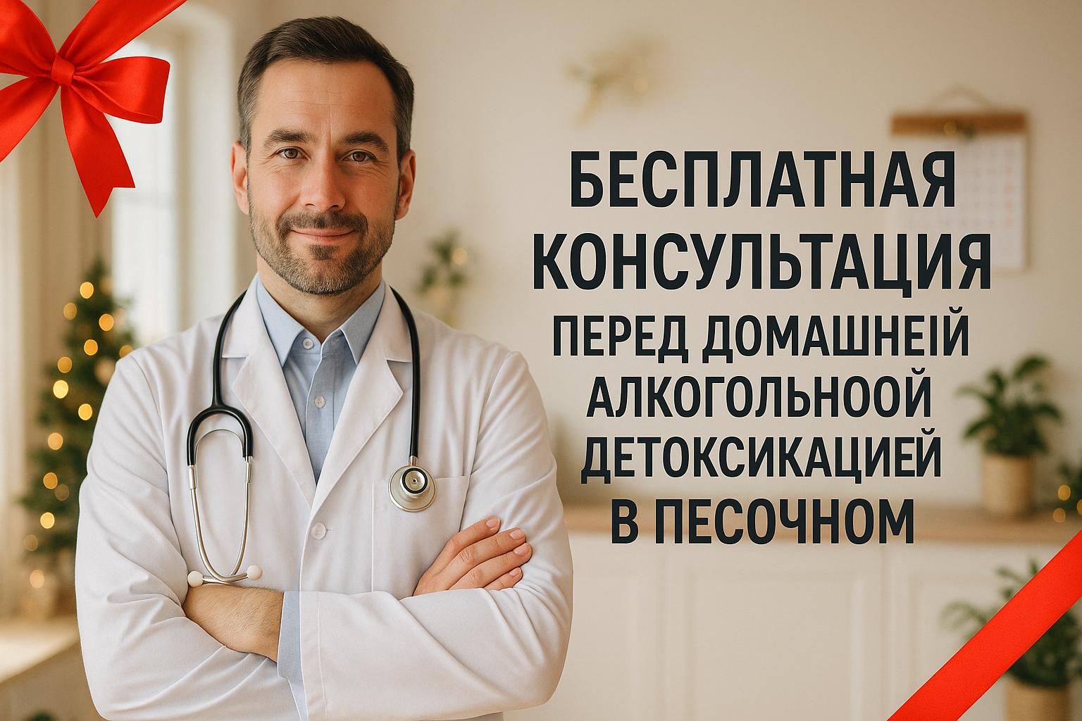 Бесплатная консультация перед выводом из запоя на дому в Песочном